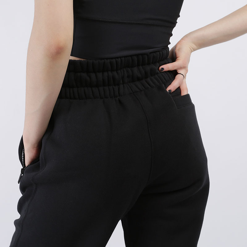 женские черные брюки Jordan Women's Fleece Trousers CQ6673-010 - цена, описание, фото 4